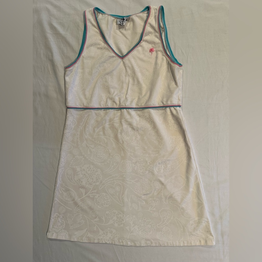 Lilly Pulitzer Vintage Tennis Dress Paisley Size M